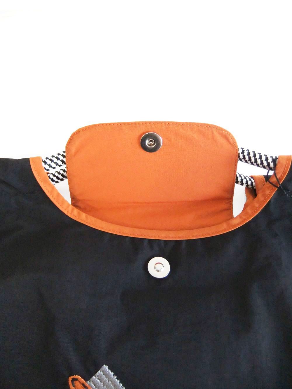 【MICALLE MICALLE Account】 HOMMAGE HORSE FLAP TOTE BAG  (ブラック) オマージュ トートバッグ  MA1101GDE