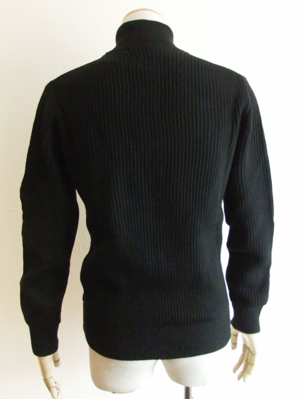 MERINO WOOL FIBRE ZIP LENS SWEATER クルーネック セーター CMKN220A005292A