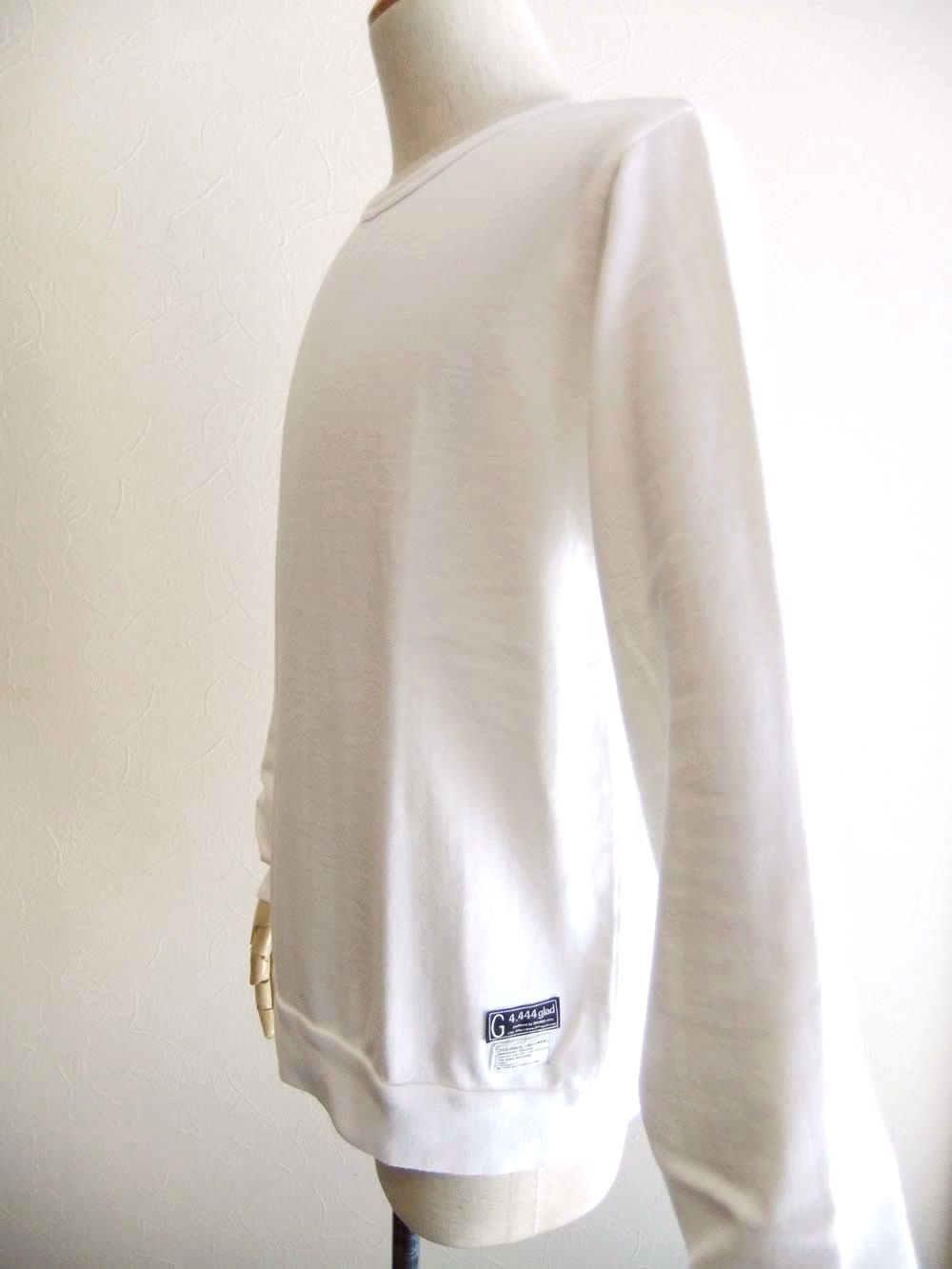 4G × DEVISE FACTORY  (ホワイト)  コラボ  4G オリジナル 長袖Tシャツ