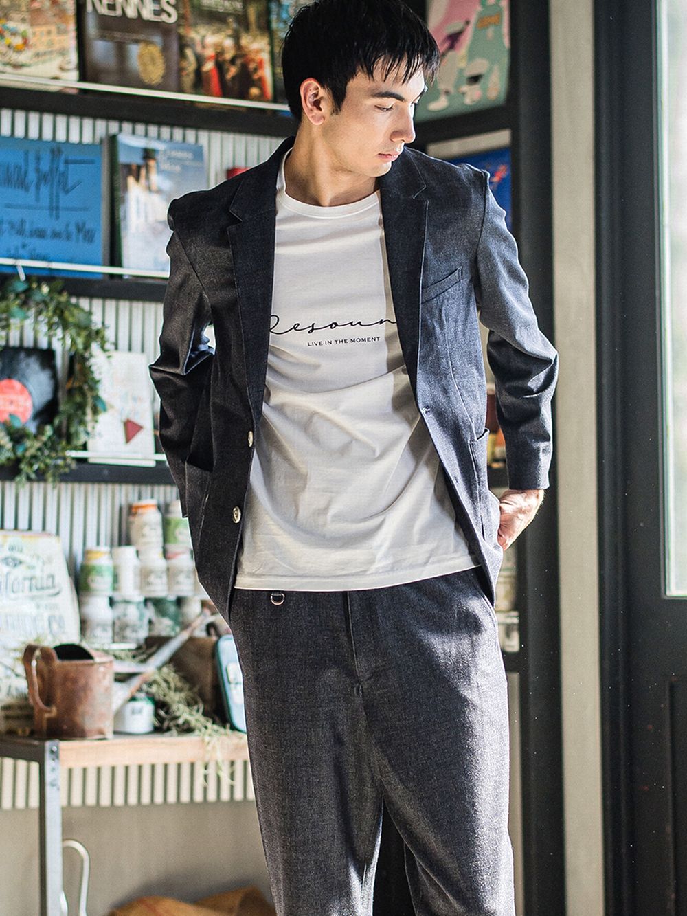 RAY JACKET   2Bテーラードジャケット