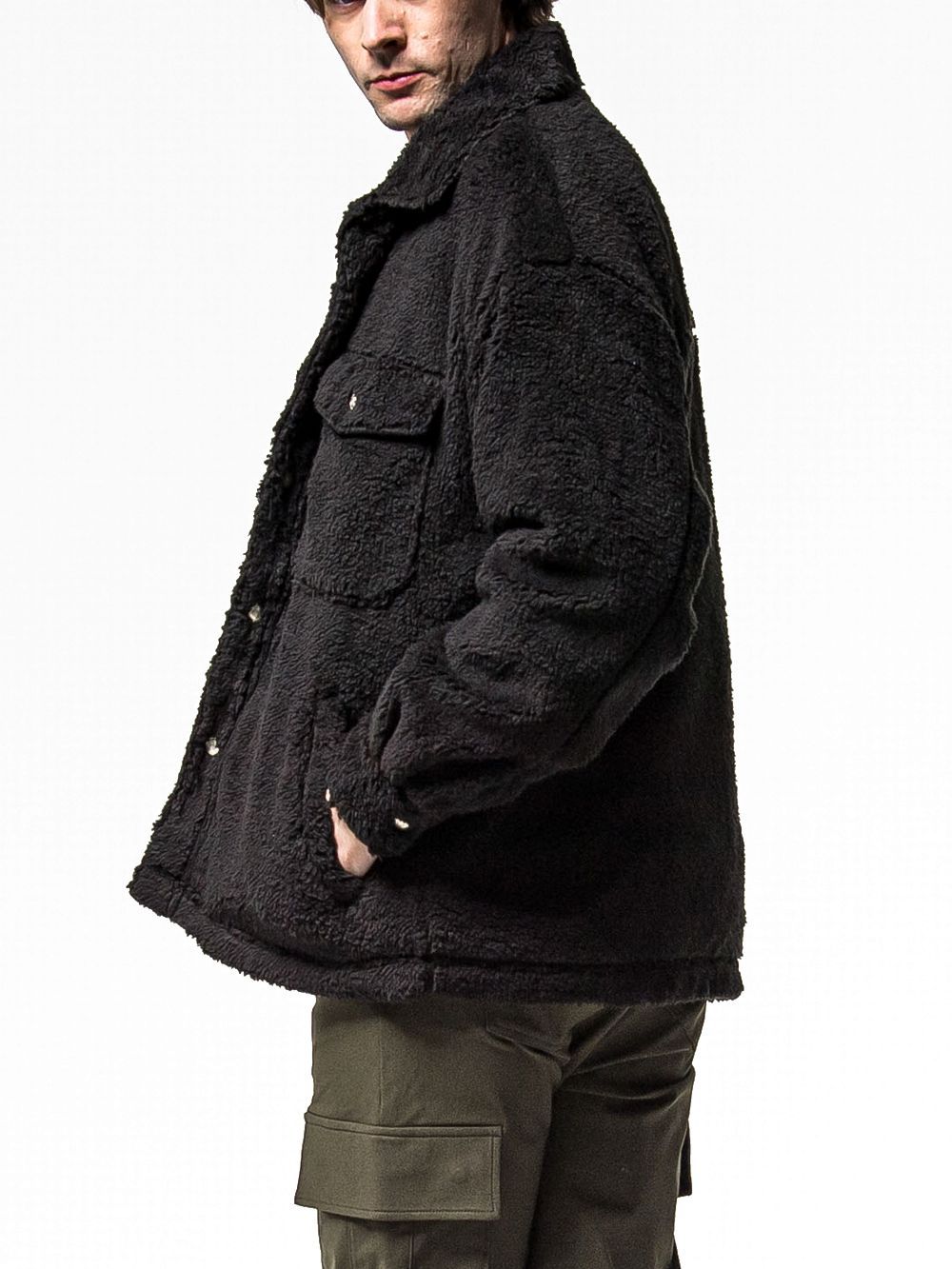 BOA OVER CPO   ボア ブルゾン