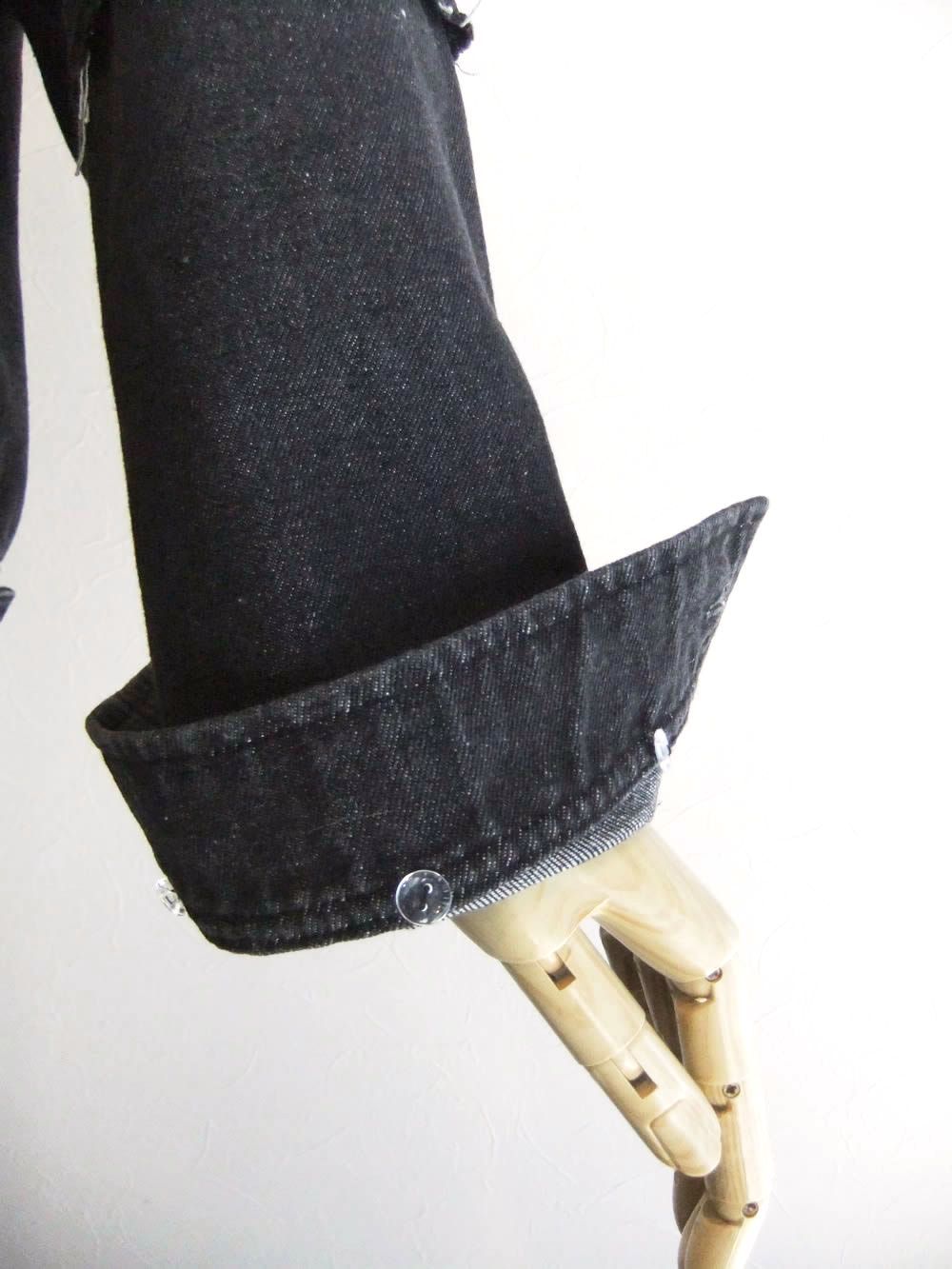 エコファー + 裏ボアライナー付き 3WAY デニムジャケット   MMI102CDC