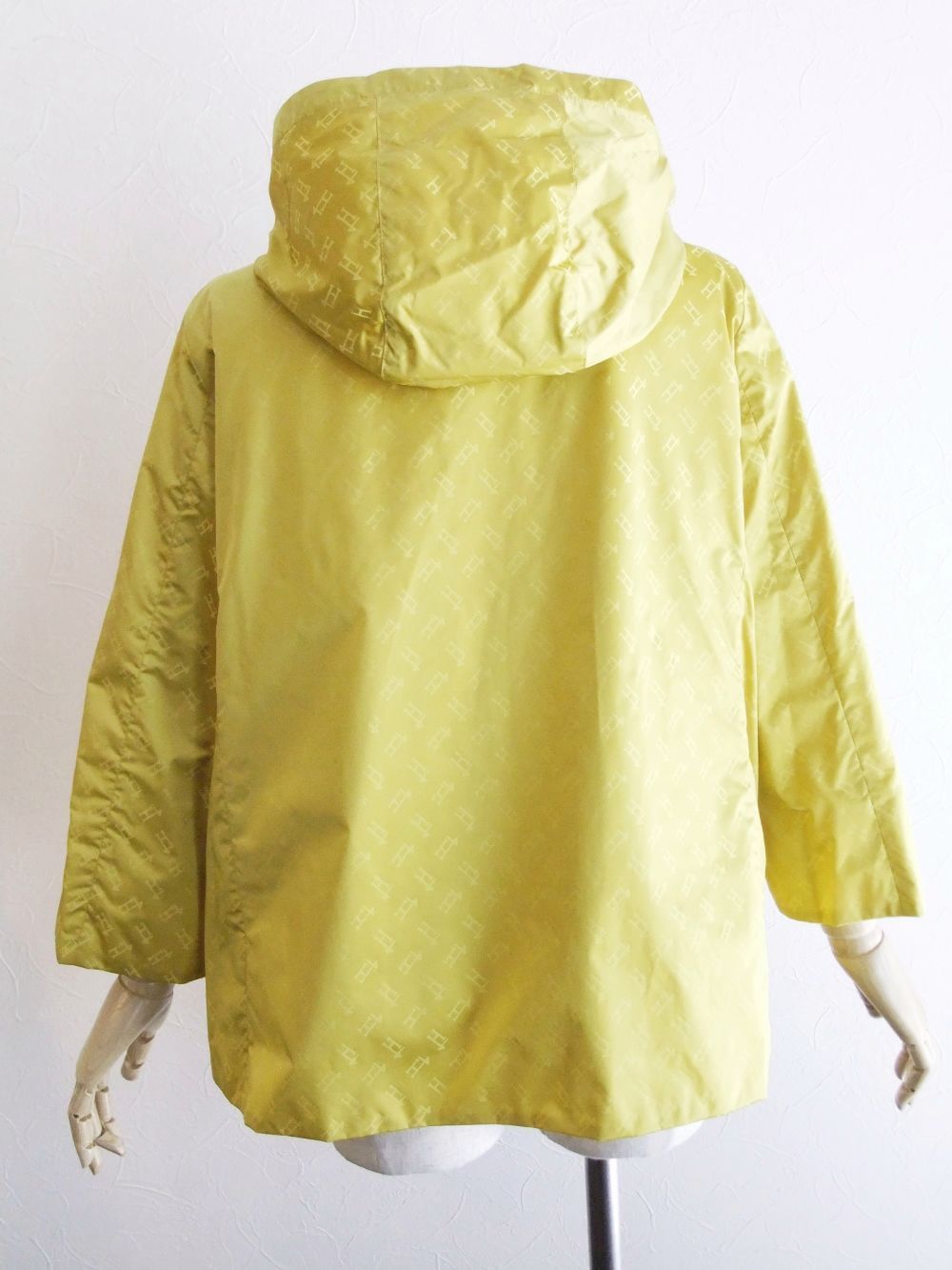 【LADIES】 ナイロン モノグラムケープ リバーシブル ブルゾン  GI0131D-12289
