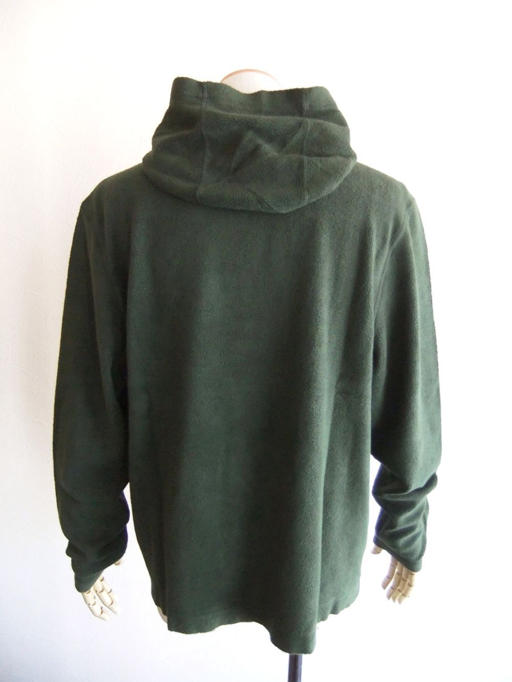 HOODED JUMPER PF HOODY DARK   (カーキ) コットン フリース フーディ