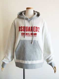 LADIES  D2/MILANO CREWNECK SWEATSHIRT  ロゴ刺繡 スウェットパーカー  S72GU0342