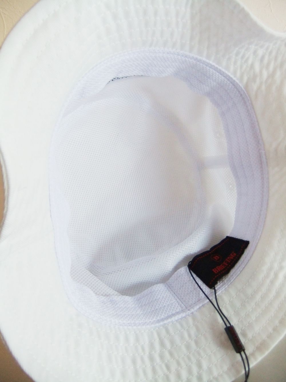MENS BASIC HAT （ホワイト） ロゴ ハット