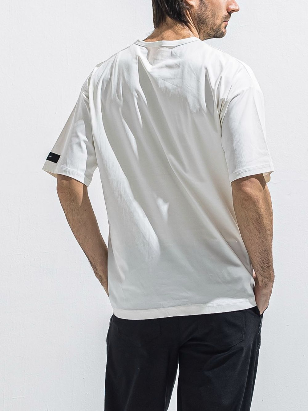 NYLON OVER T  (ホワイト)   ナイロンオーバーTシャツ