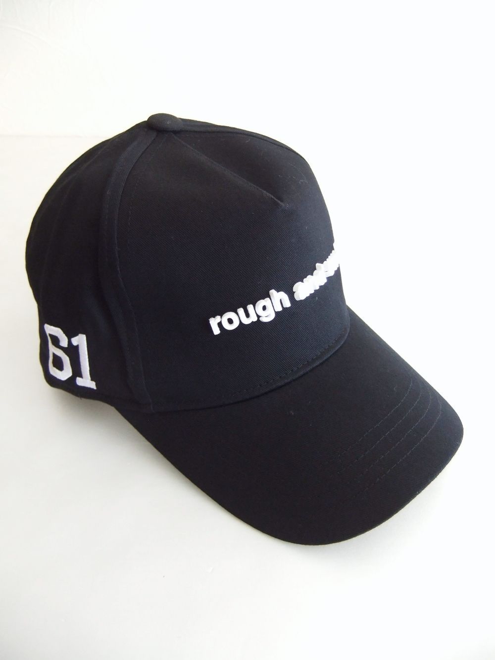SIMPLE B.B. CAP  ( ブラック )  ロゴ入りキャップ