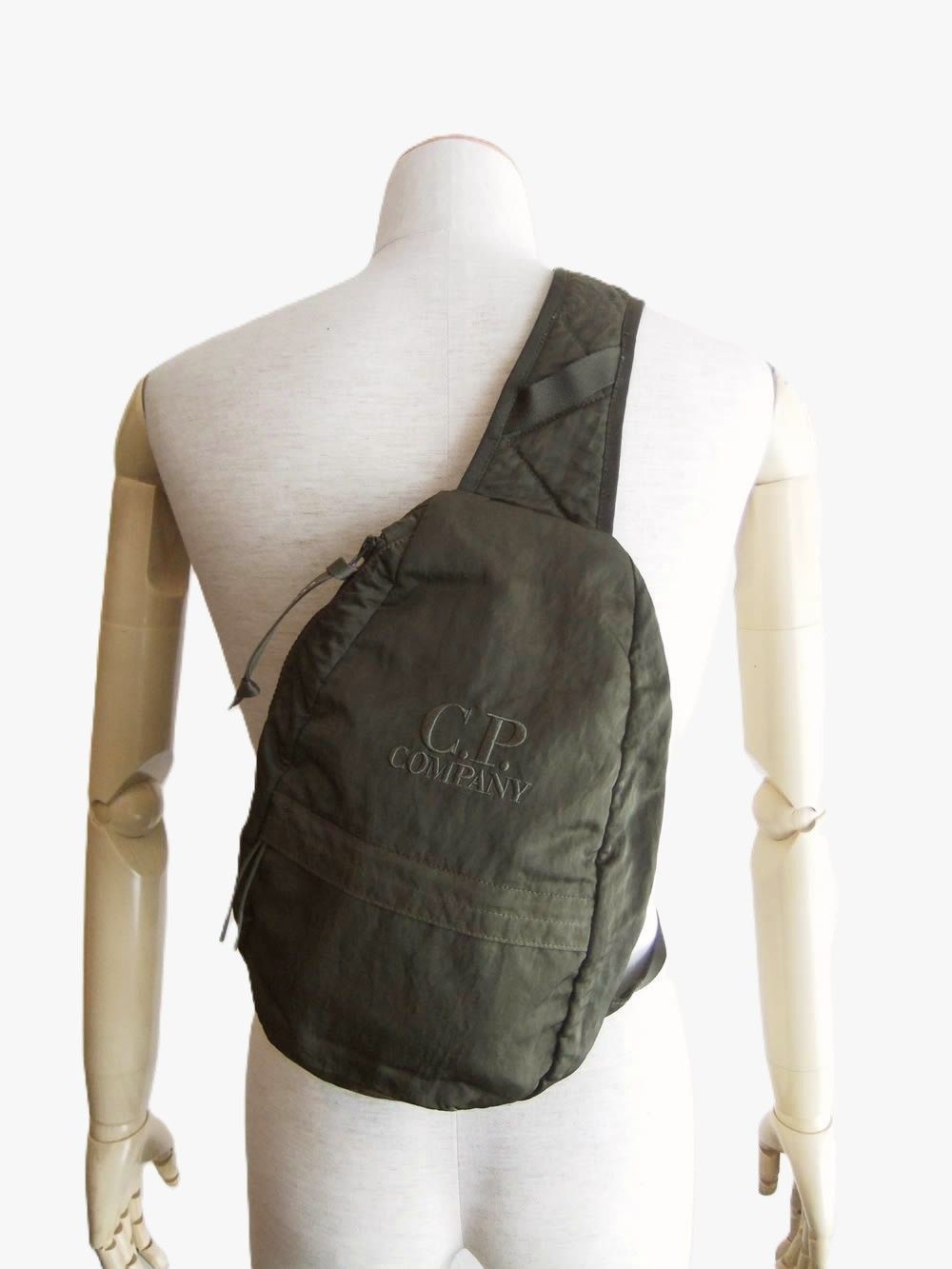NYLON B CROSSBODY BAG  (カーキ)  ゴーグル ボディバッグ