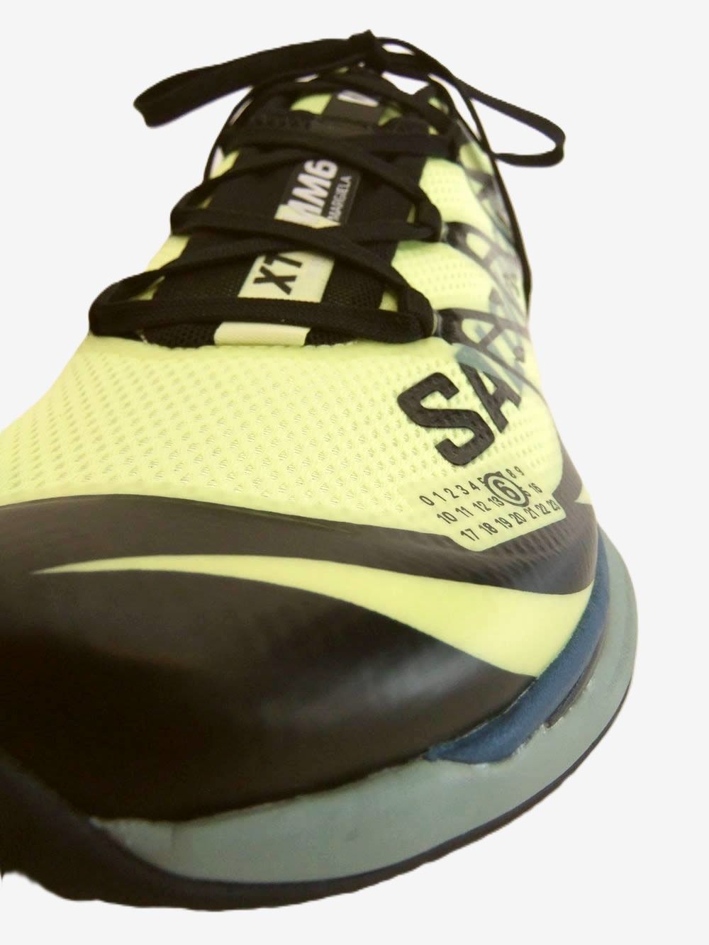 MM⑥ MAISON MARGIELA     (ライムグリーン)   MM⑥ × Salomon XT スニーカー