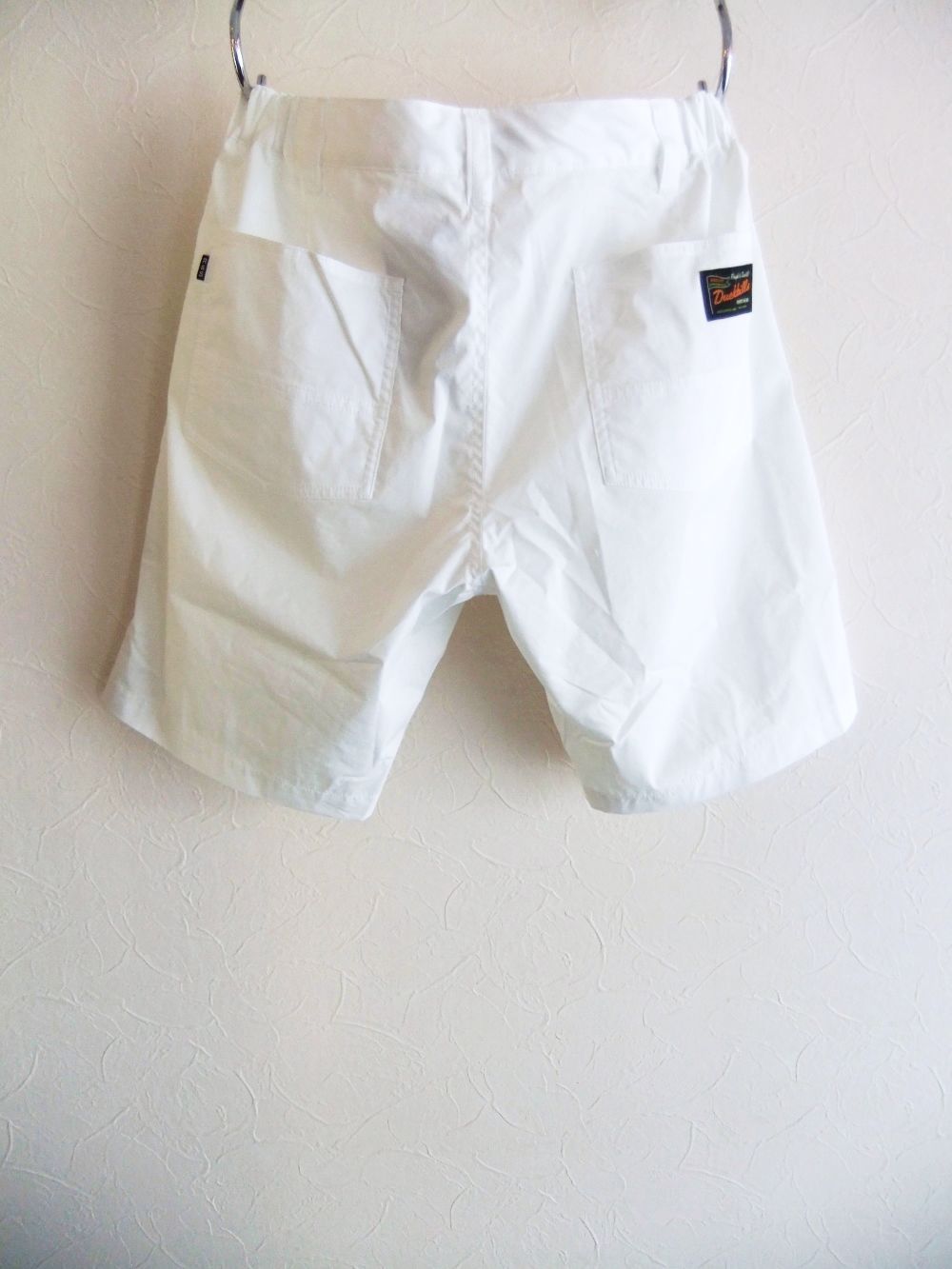 SOLID TOUR SHORTS  (ホワイト)  コットンストレッチ ハーフパンツ   RSM-25062