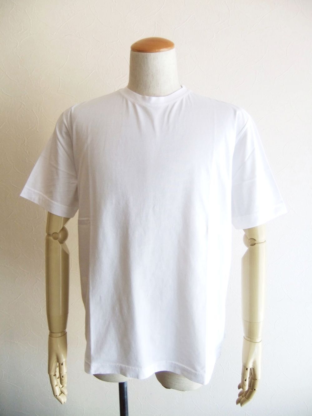 クルーネック 半袖Tシャツ ( ホワイト )