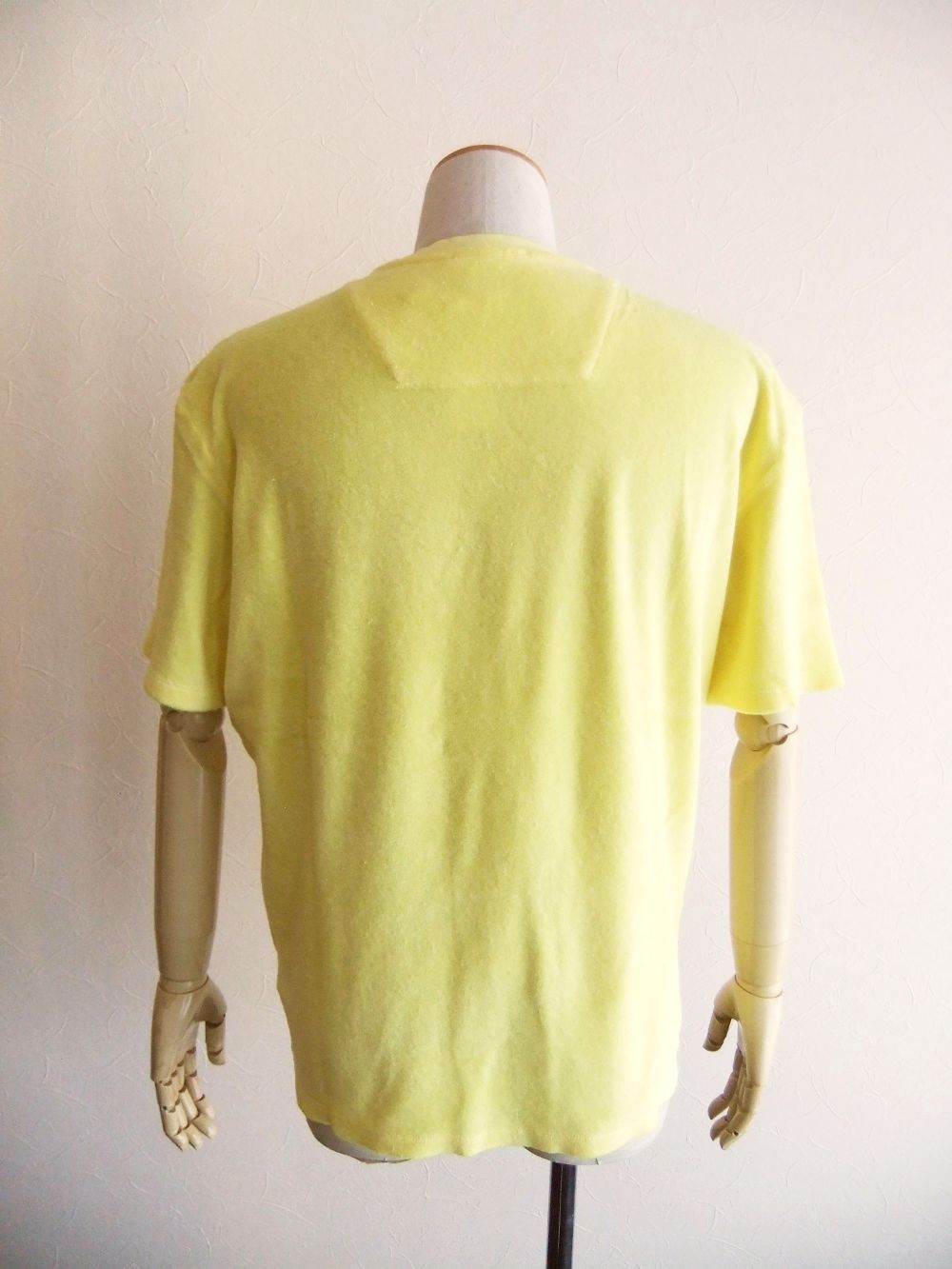 HOYS   (イエロー）  ロゴパイル 半袖 Tシャツ
