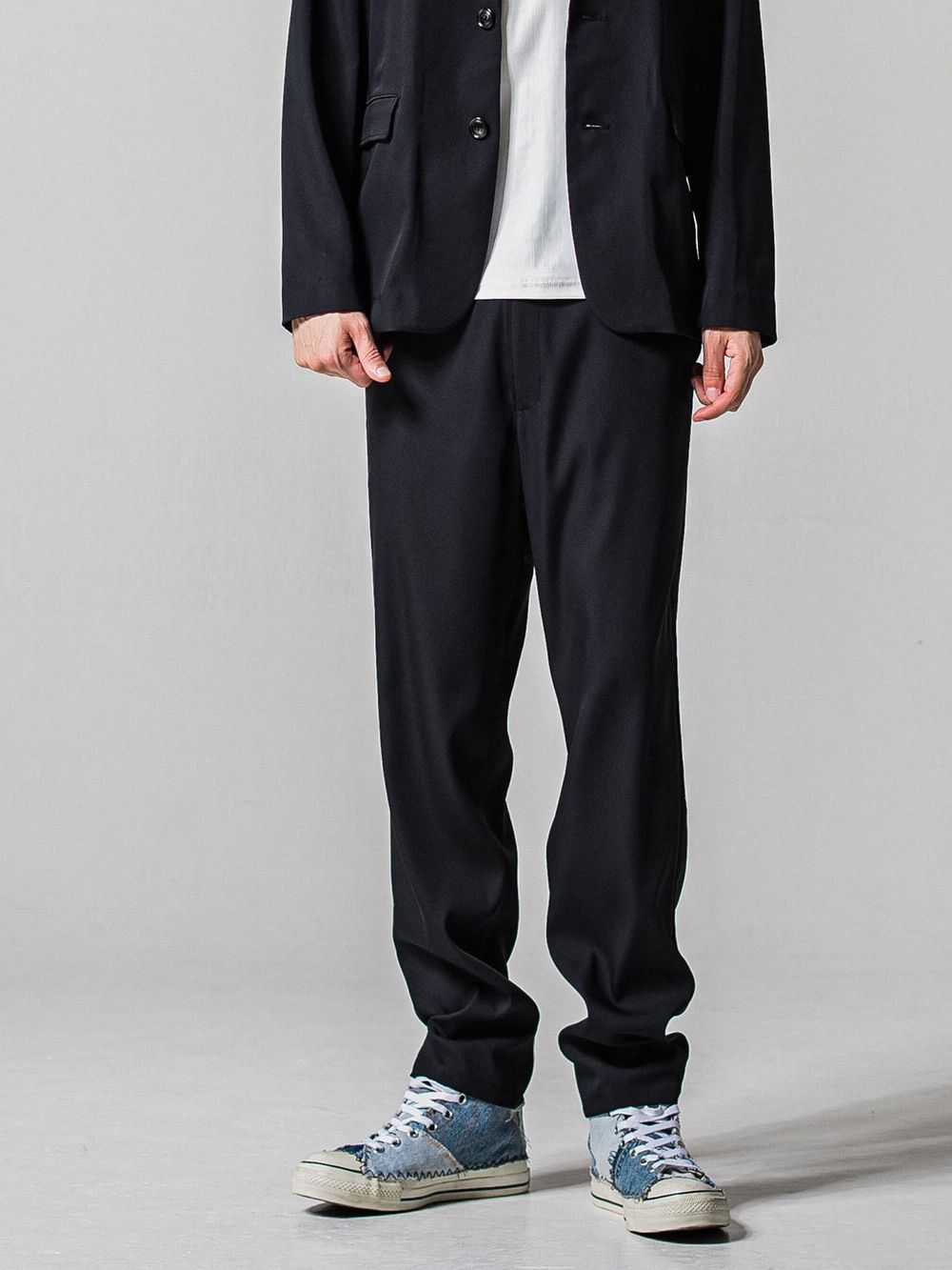 PAT WIDE EASY PANTS  ワイド テーパード イージーパンツ