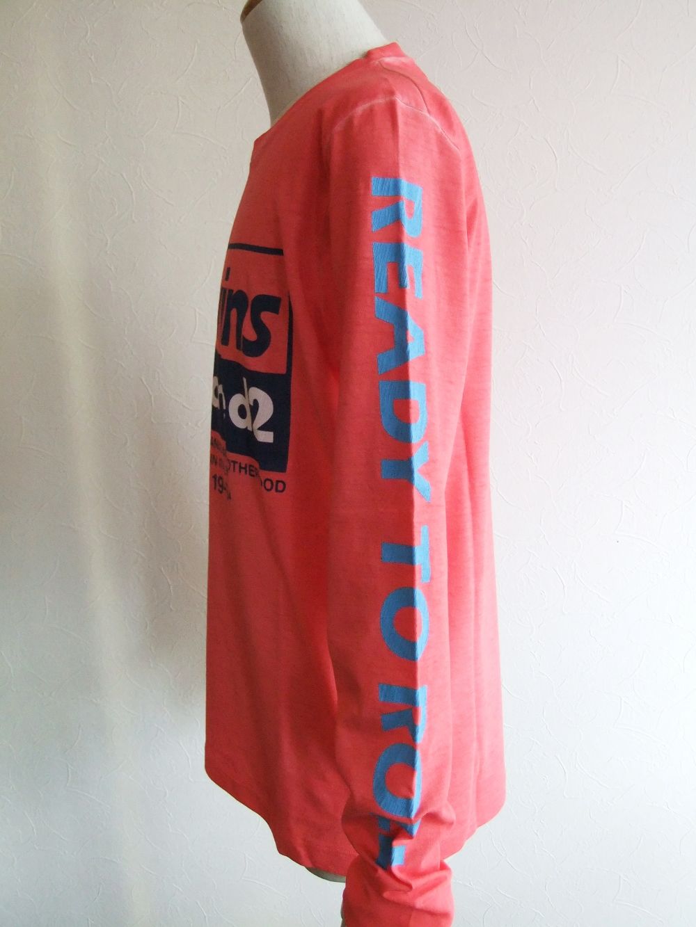 D2 Twins Long Sleeve T - Shirt  (レッド)  長袖Tシャツ   S74GD0869