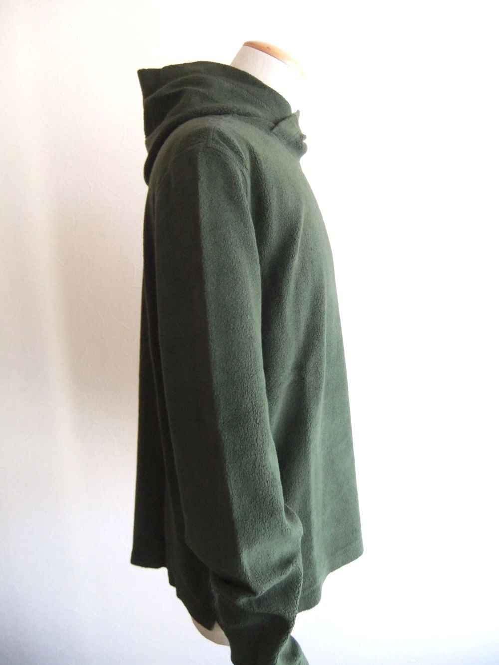 HOODED JUMPER PF HOODY DARK   (カーキ) コットン フリース フーディ