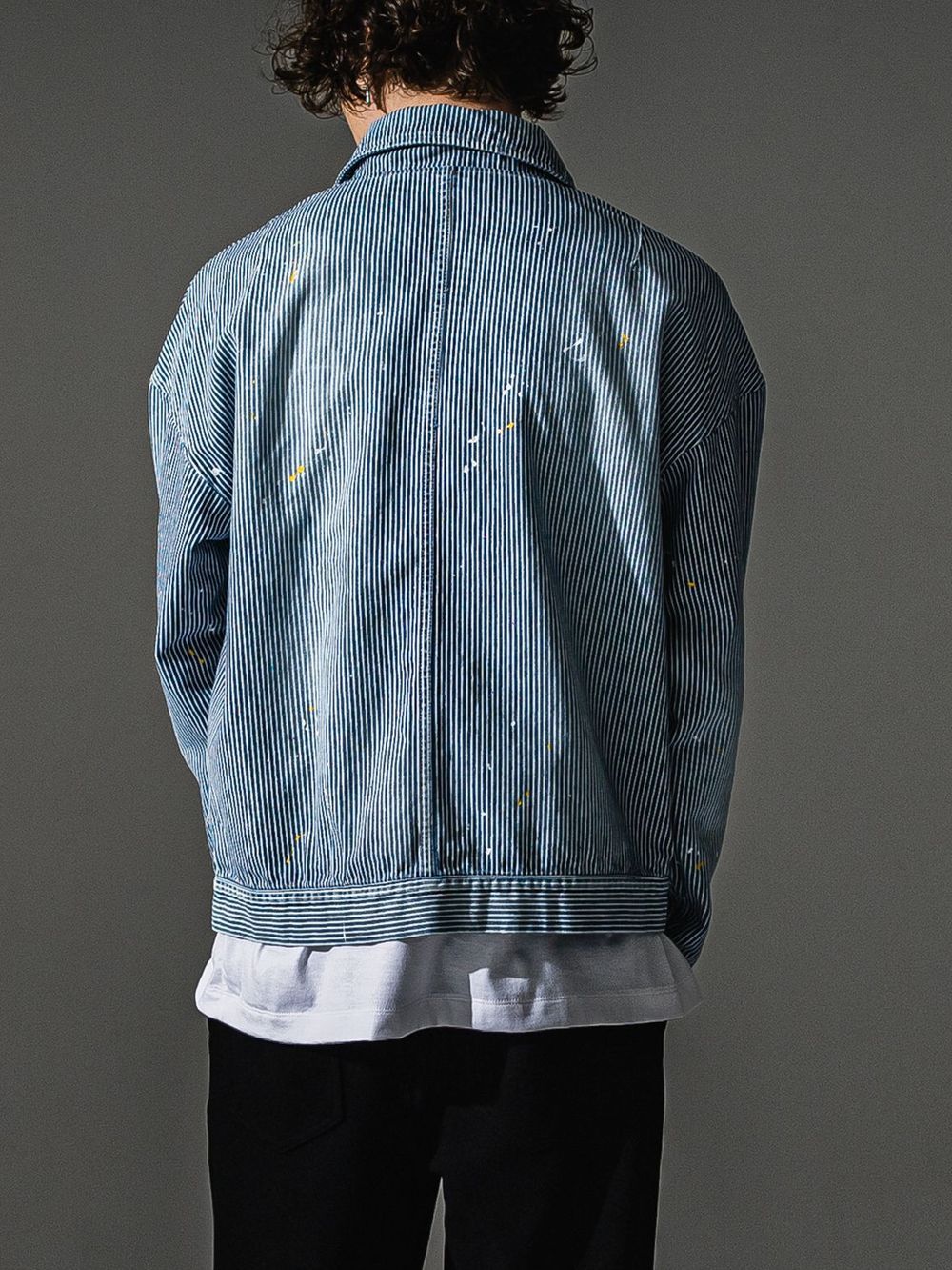 LDENIM AG FLIGHT JK    ヒッコリーデニムジャケット