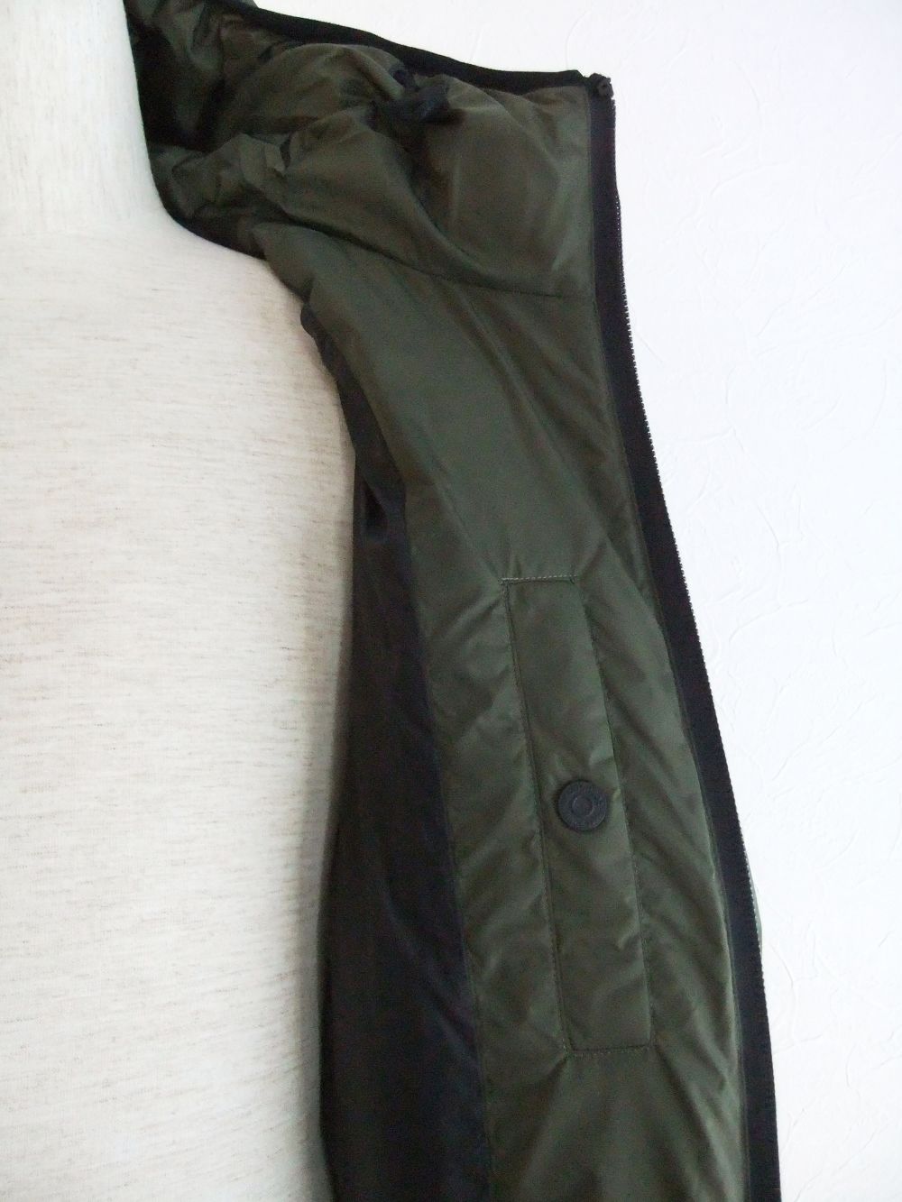 NYLON PUFFER  フード付きダウンブルゾン    S74AM1085