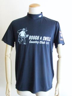 COUNTRY CLUB MOCK  (ネイビー) モックネック 半袖ポロシャツ RSM-22043
