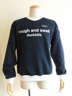 CARDBOARD SWEAT  ロゴ入りスウェットシャツ  ( ネイビー )  RSM-20202