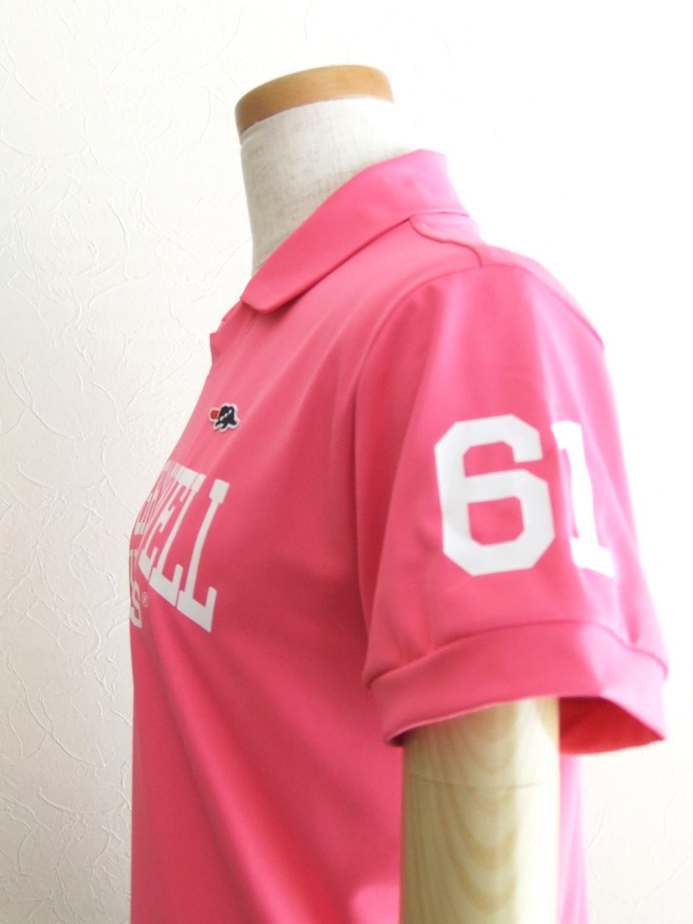 【LADIES】DUCKBILLS SKIPPER W.  (ピンク)   半袖スキッパーポロ  RSL-21012