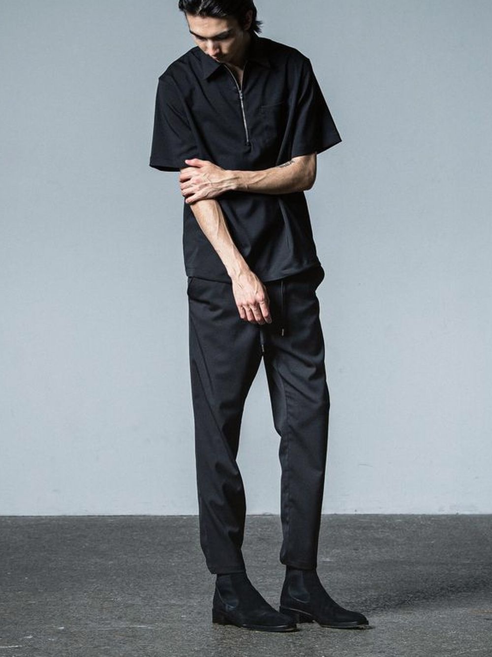 PAT WIDE EASY PANTS   ワイド イージーパンツ RC33-ST-036BN