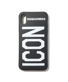 ICON i PHONE CASE    ロゴ iPHONE ケース ( BLACK )   S82IT0051