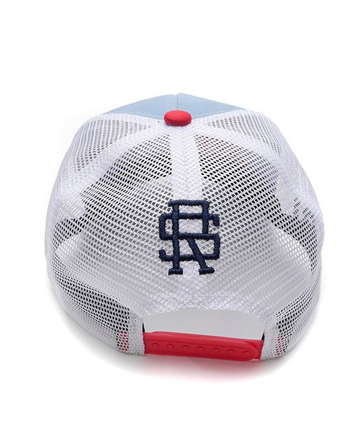 TOUR MESH CAP ( ブルーグレー ) ロゴ入りキャップ RSA-21007
