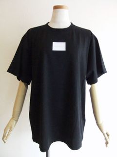 【レディース】MM⑥ MAISON MARGIELA  (ブラック) ロゴ Tシャツ