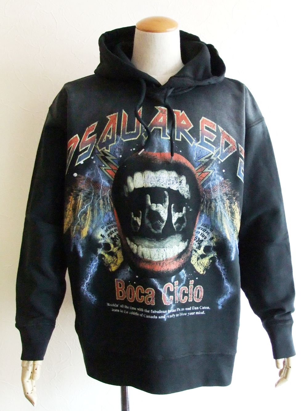 D2 Rock Hoodie  スウェット パーカー S74GU0528