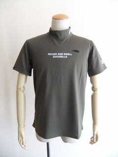CHIC SICK TOUR MOCK  (オリーブ)  モックネック 半袖ポロシャツ RSM-23020