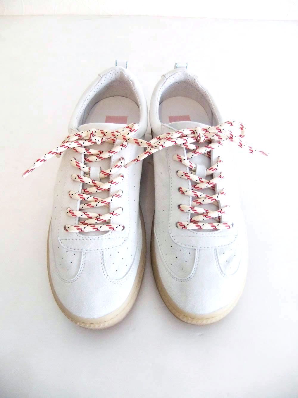 スエード レザースニーカー  （アイボリー）