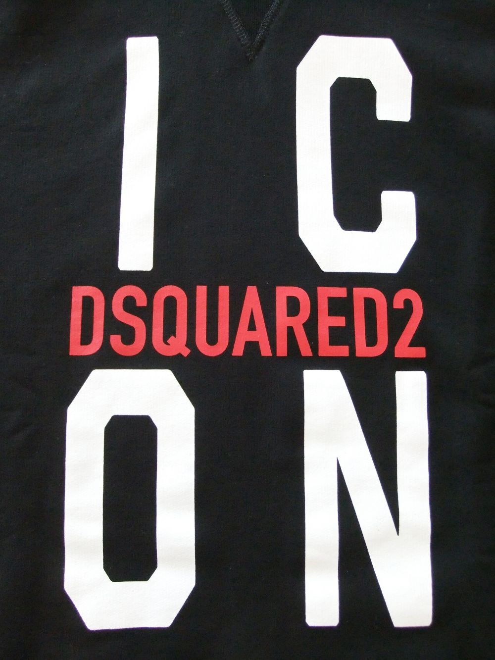 LADIES  ICON HOODED SWEATSHIRT  ロゴプリント スウェットパーカー  (ブラック)  S80GU0038