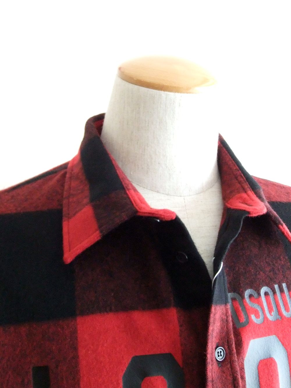 Dsquared2 - WOOL SHIRT バッファローチェック柄 ウール