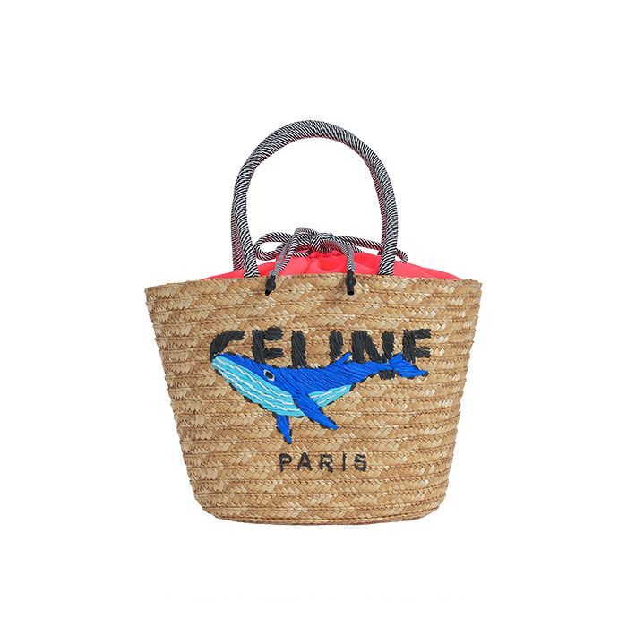 【MICALLE MICALLE Account】 HOMMAGE SMALL BASKET BAG 小 (サーモンピンク) オマージュ バスケット バッグ  MAB101GEB