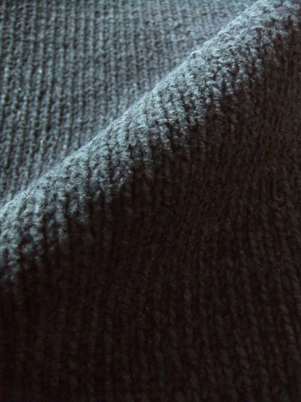 COTTON CHENILLE W/FACE ZIPPED CARDIGAN    ワッフルニット ZIP カーディガン