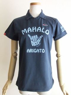 【LADIES】 PARIS SKIPPER W.    半袖スキッパーポロ  (ネイビー)  RSL-22007