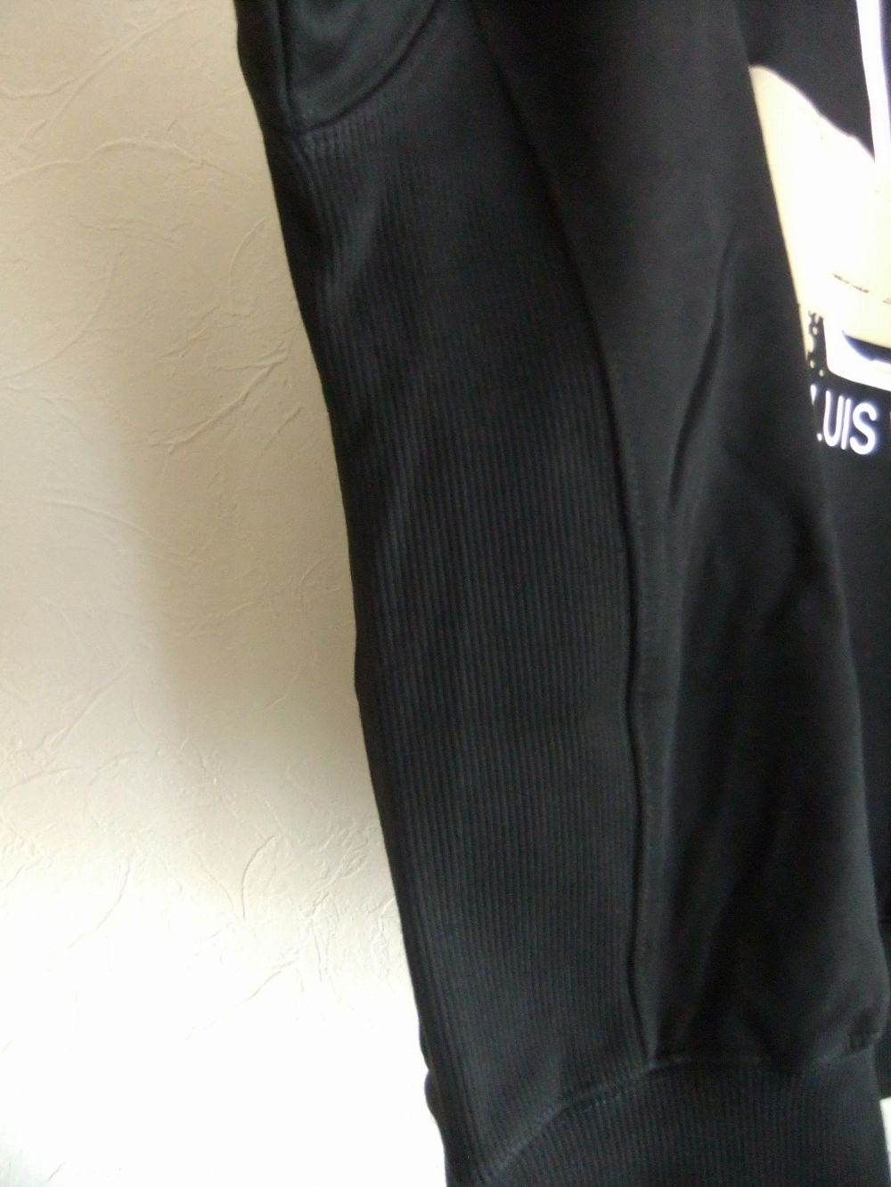【MICALLE MICALLE Account】 HOMMAGE  DORO LZ SWEAT SHRIT (ブラック)   ロゴ Tトレーナー  MAG103TDC