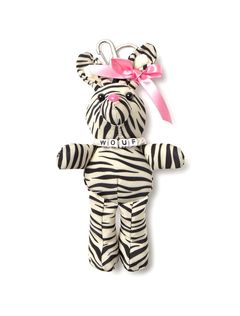 バッグ チャーム 【WOUF】 Zebra Rabbit Charm （ゼブラ） CH250009