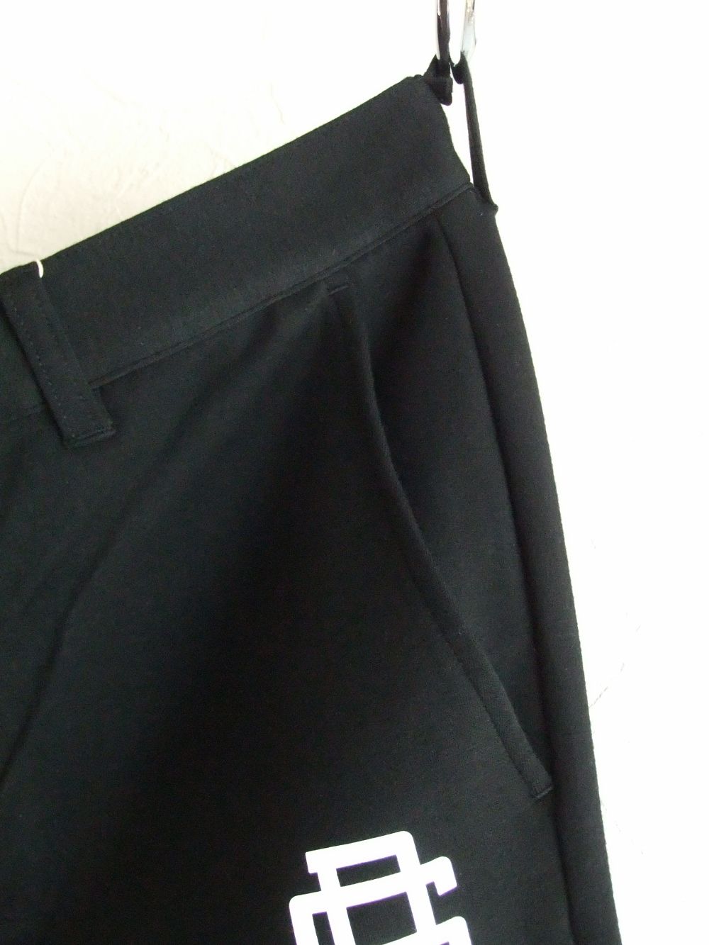 CALF PANTS ( ブラック )  ジャージー リブパンツ   RSM-21261