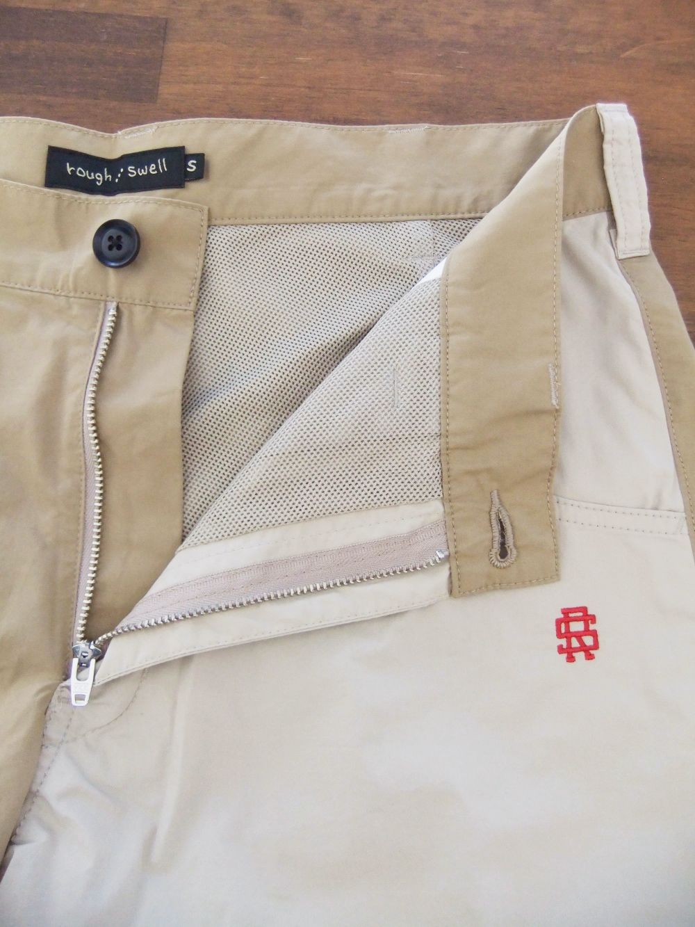 MULTI LAGUNA SHORTS (ベージュ)  コットンストレッチ ハーフパンツ   RSM-22067