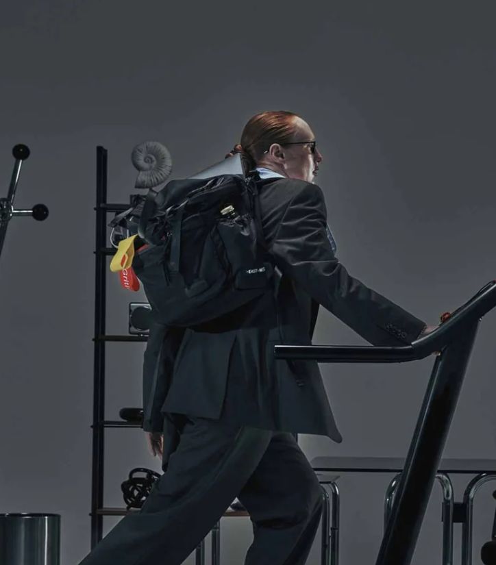 East+West Nylon   M   (ブラック)    ナイロン バックパック