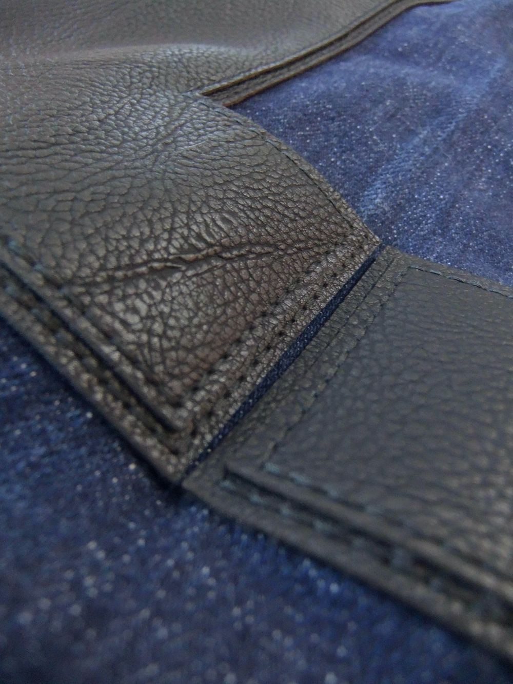 Dark Caten Bros Denim Jacket  LEATHER/SWEAT デニムジャケット  S71AN0266