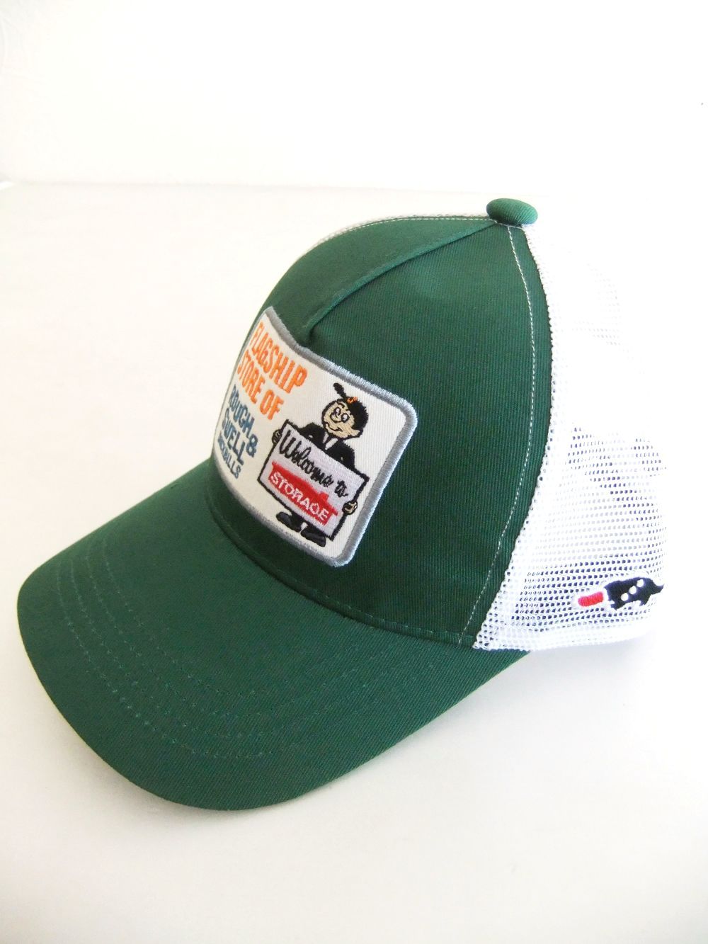 TRUCKER CAP  (グリーン)   ロゴ入りキャップ    RSA-24006