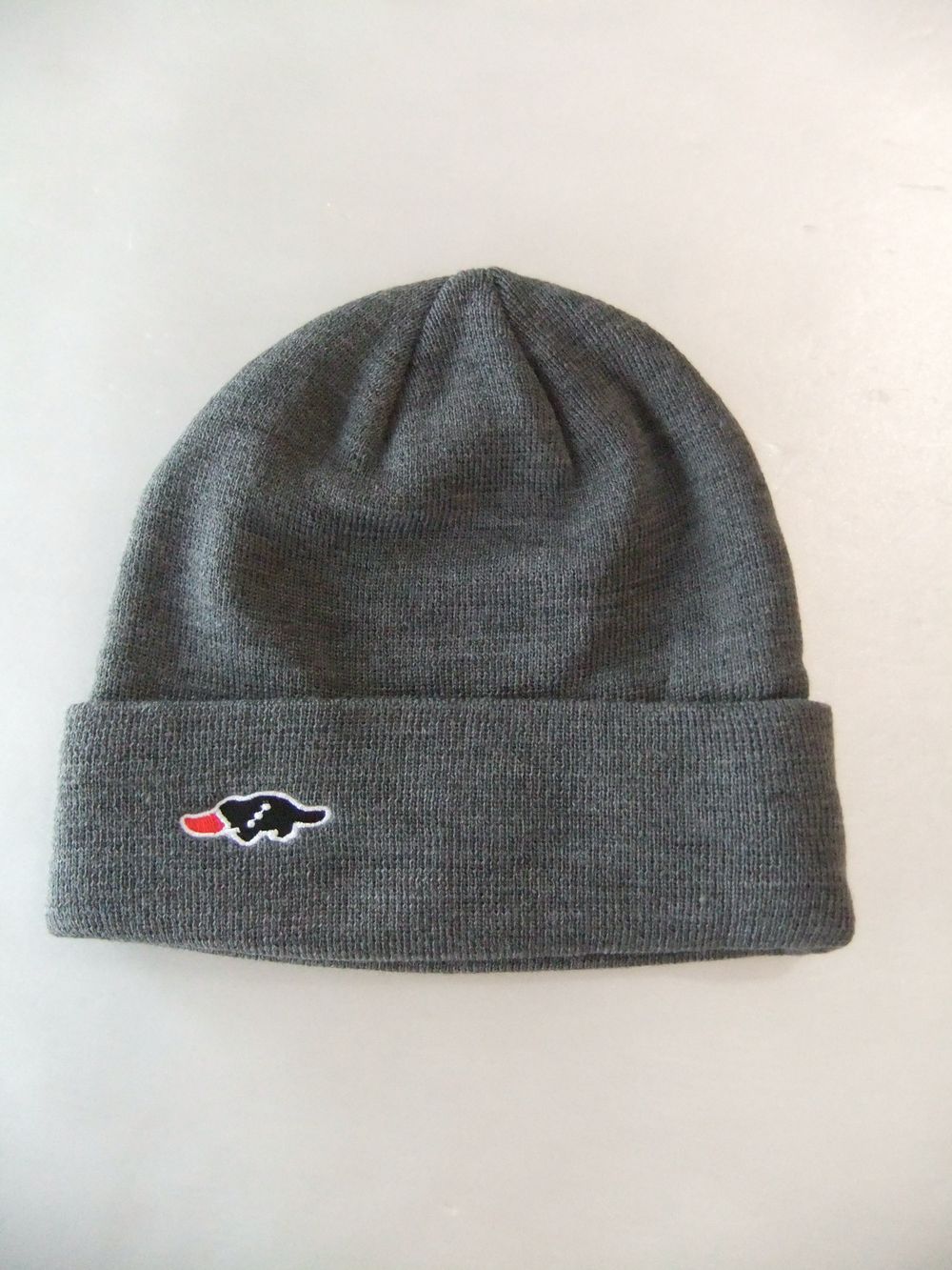 DUCKBILLS BEANIE   ロゴニットキャップ  ( グレー )   RSA-25207