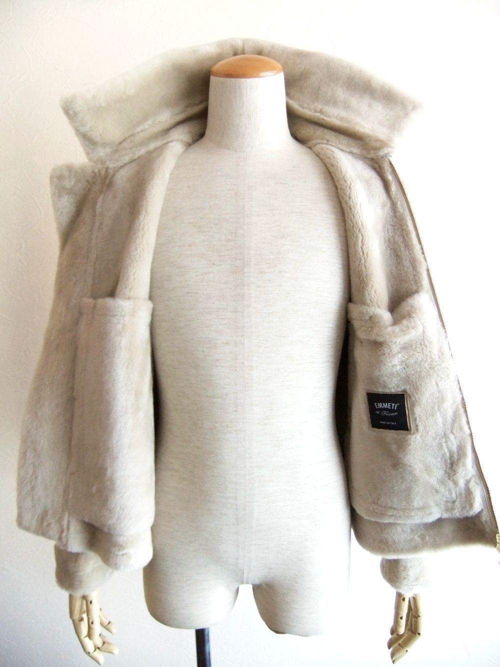 ORWELL   SP MOUTON  (アイボリー)   ムートン  B-3 フライトジャケット