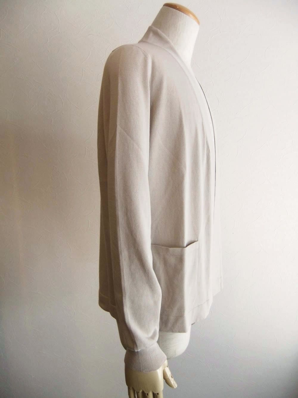 ボタンレスカーディガン  (ベージュ)