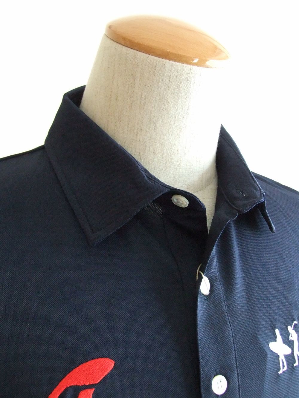 EVOLVE TOUR POLO (ネイビー)   半袖B.D.ポロ  RSM-22004