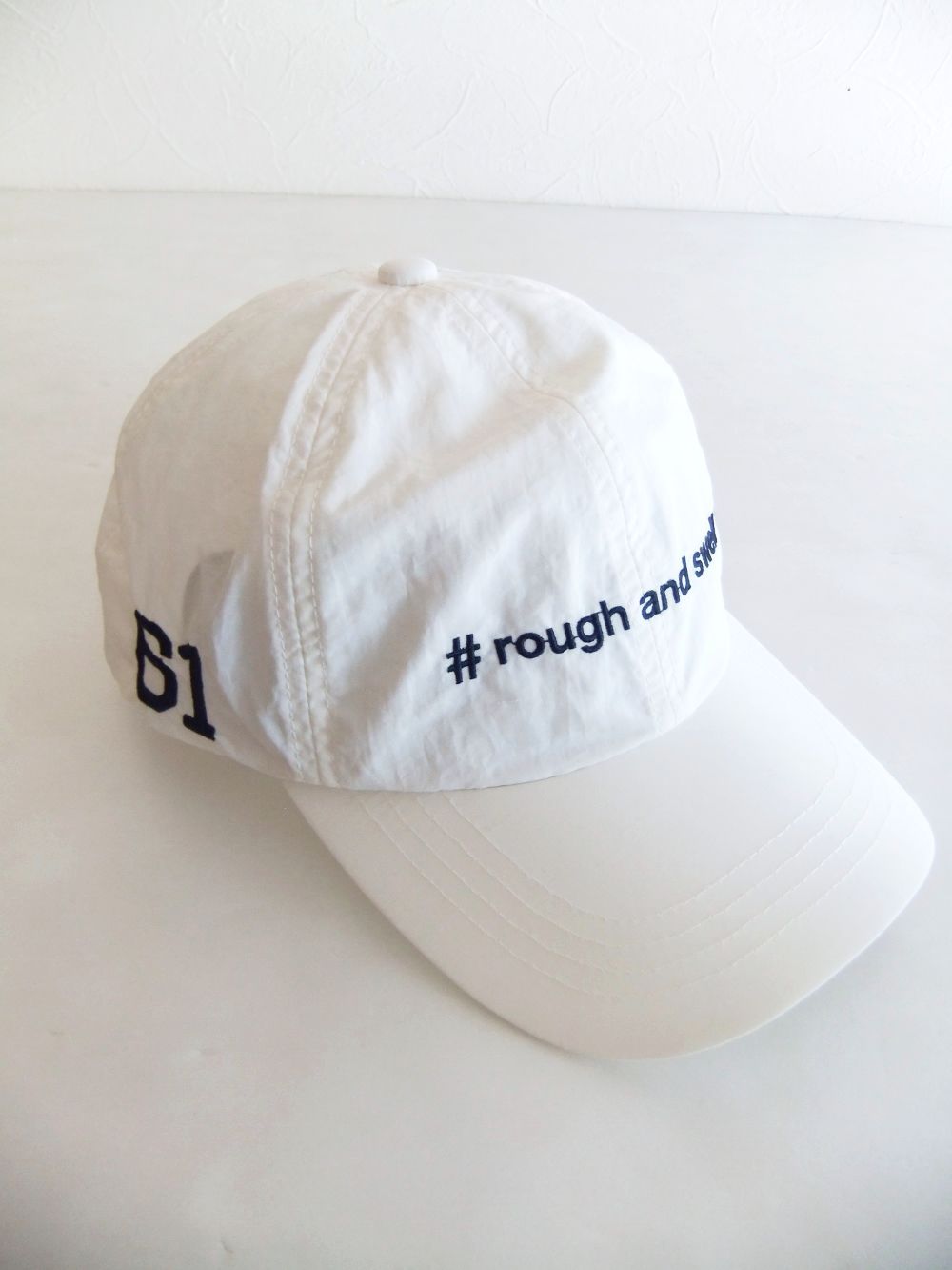DAD'S TOUR CAP   ( ホワイト )  ロゴ入りキャップ  RSA-22004