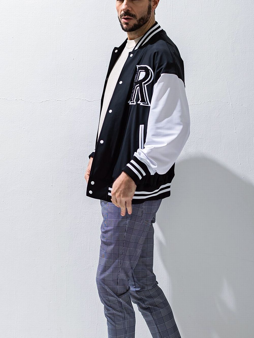 RUSH OVER VARSITY  JACKET    ラッシュガード スタジアム ジャンパー